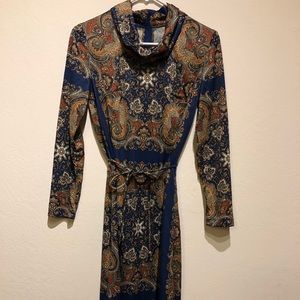 Vintage handmade boatneck dress
